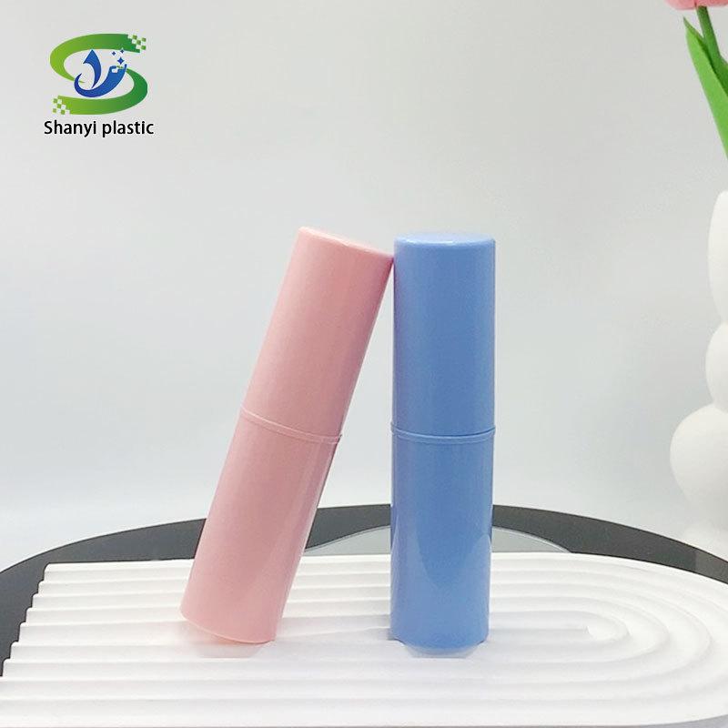 Shanyi New Round Lithospermum Ointment Vermicelli Tube Packaging Material 10g High-Gloss Contouring Stick Plastic Blush Stick Concealer Tube