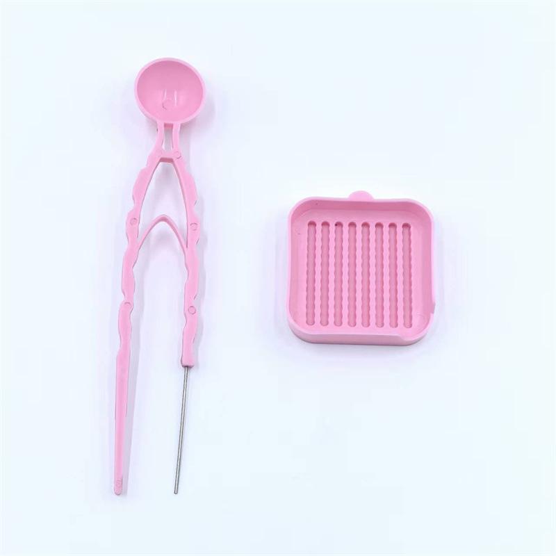 2.6mm special two-piece set for spelled beans (bean needle + bean plate)