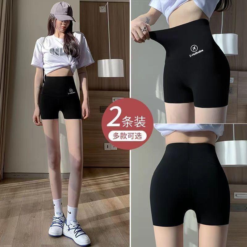 Shark Pants Summer Thin Belly-Tinting Hip-lifting Safety Pants Anti-walking Lala Upper-support Three-point Base Safety Shorts