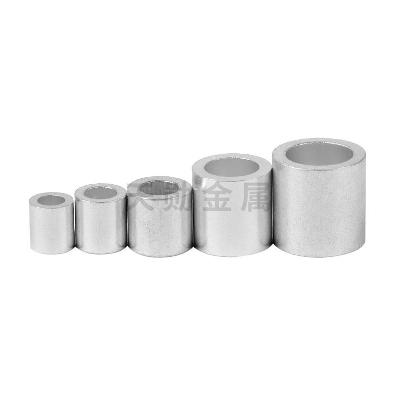 Wire Rope Aluminum Sleeve 8-Hole Oval Aluminum Card Aluminum Buckle Aluminum Chuck Aluminum Rolled Head Wire Rope Chuck 0.5-12mm thumbnail 4