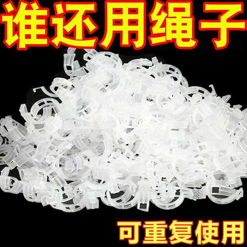 Plastic fixing clip binding Vine clip fixing clip green plant clip vine plant holder climbing vine shaping clip