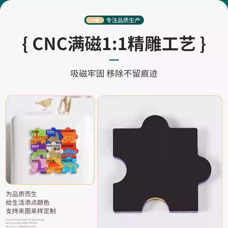 Acrylic Refrigerator Magnets Customized Wholesale Personalized Source Manufacturer Thickened Glue Cute Creative Cartoon Magnetic Stickers thumbnail 4