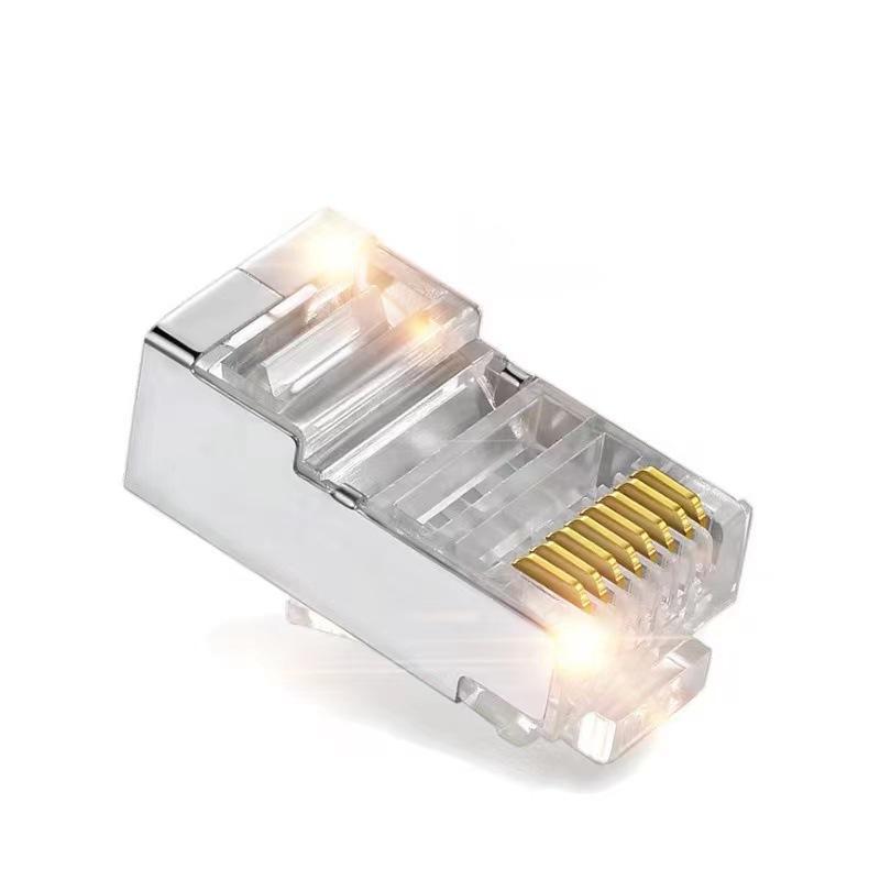 Category 6A Rj45 8P8C Pure Copper Unshielded Network Cable Connector for Gigabit Transmission thumbnail 5