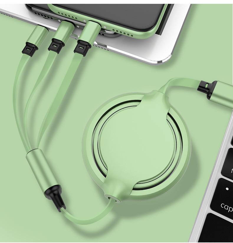 Macaron 3a data cable-green