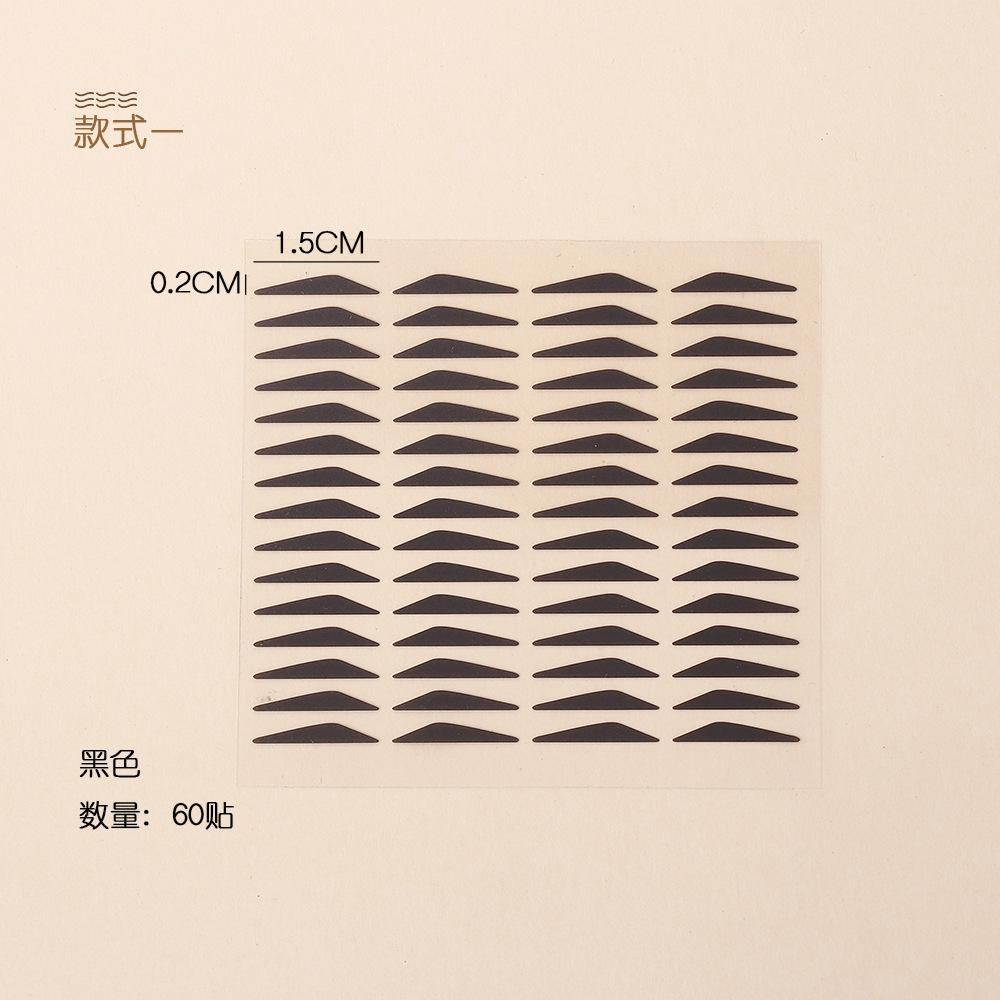 Eyeliner stickers / Black 60 stickers