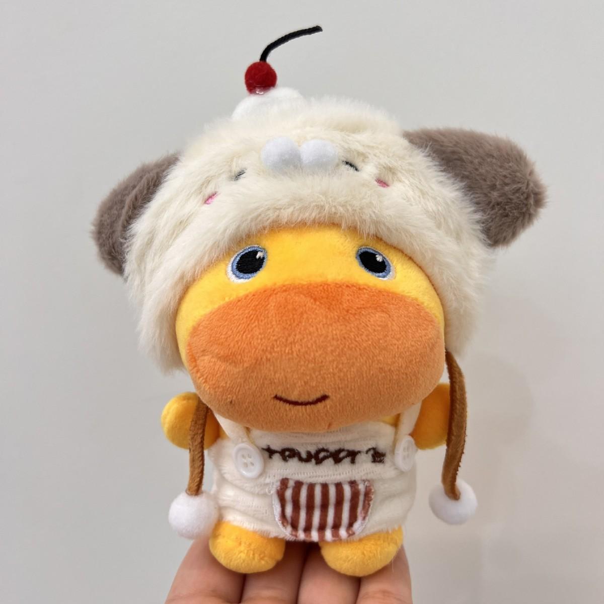 10cm Doll Clothes Universal Self-Deprecating Bear Doll Clothes Cotton Doll Afternoon Tea 10cm Doll Clothes Capybara Lulu Plush Outfit