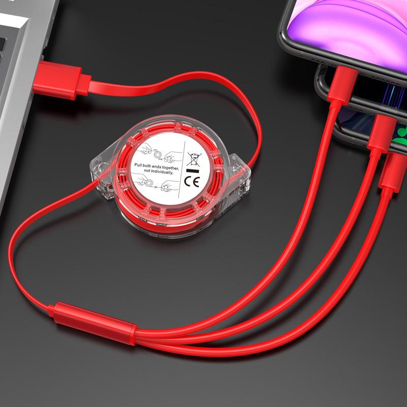 Crystal 3a data cable-red