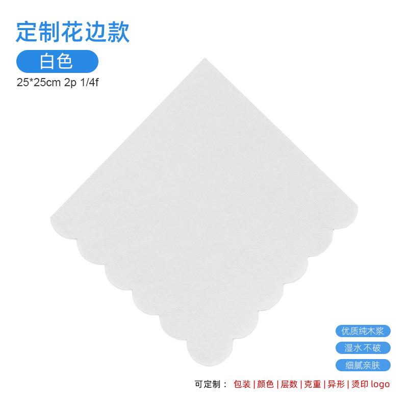 [lace 07] white 25x25