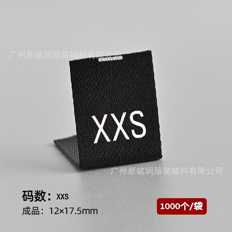 Black xxs (matte tape) 1,000 pcs/pack