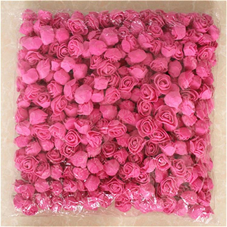 Rose Red / Diameter 3.5cm, 500 flowers per pack