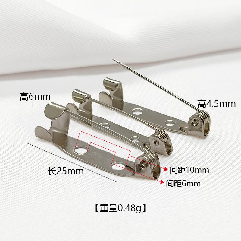 2.5cm (width 0.5cm, needle diameter 0.07cm) [weight 0.48g]