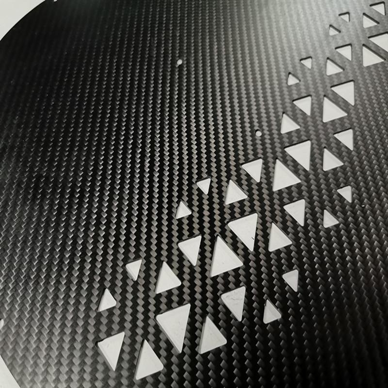 Cnc Carbon Fiber Plate Processing and Engraving DIY Composite Material Plate Carbon Fiber Drone Products Carbon Plate Processing thumbnail 4