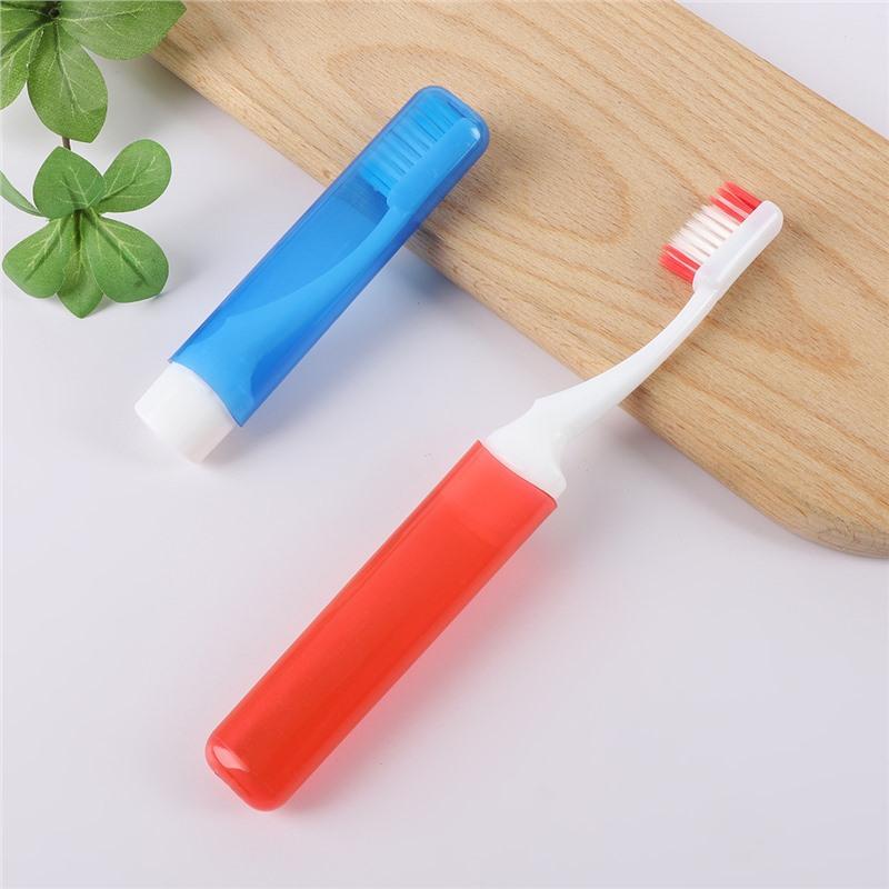 Foldable Toothbrush Non-Disposable Portable Soft Bristle Toothbrush Travel Size Portable Mini Toothbrush Travel Toothbrush thumbnail 4