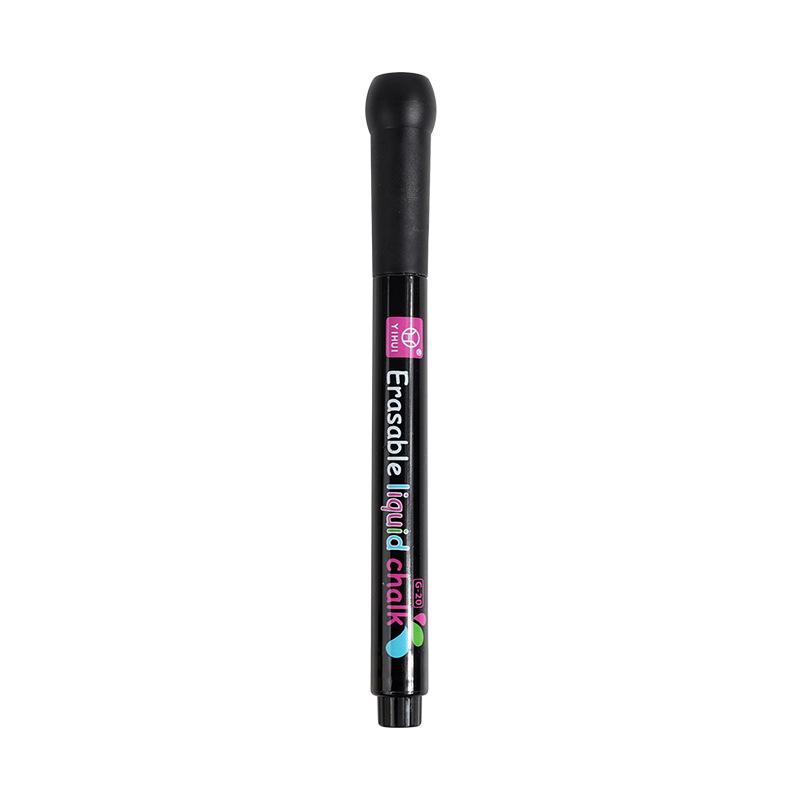 round head / G-20# Erasable Liquid Ink Black Rod Round Head-Black