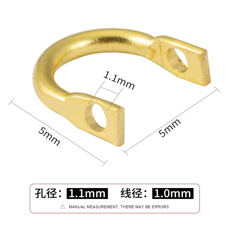 5x5mm gold / Single bulk