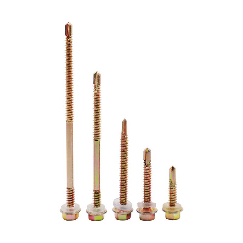 Hexagonal Self-Tapping Screws with Hexagonal Head thumbnail 5