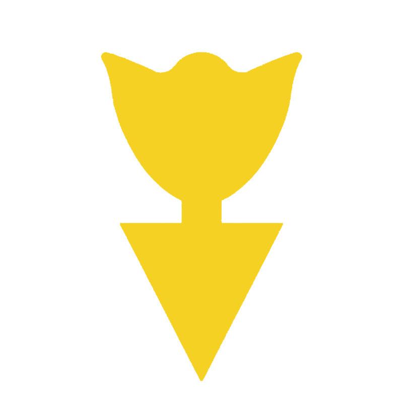 Tulip style (thick and sticky)