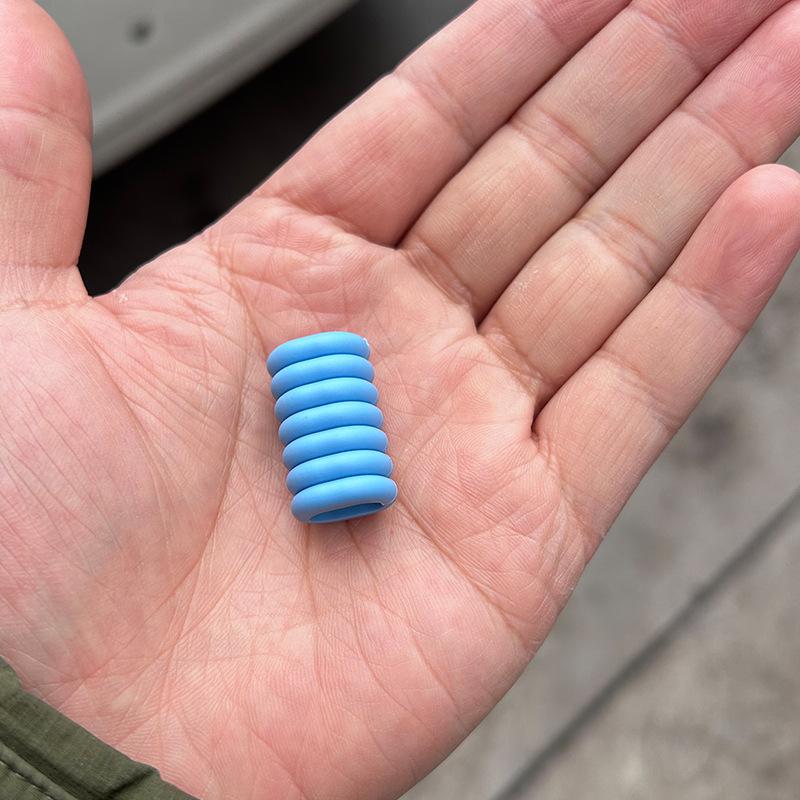 7 sections soft circle light blue