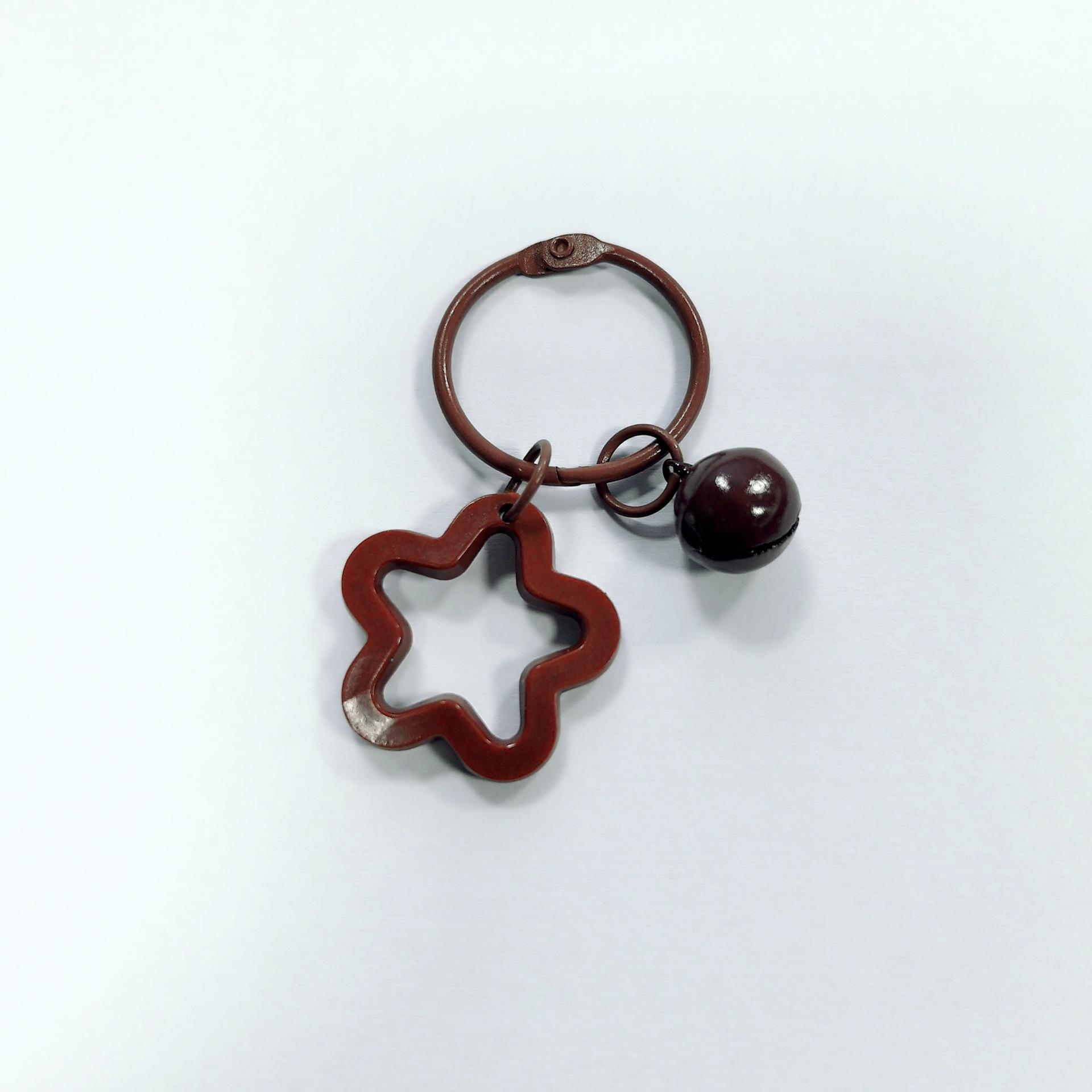 [brown] five-pointed star + clamp ring + 14mm bell