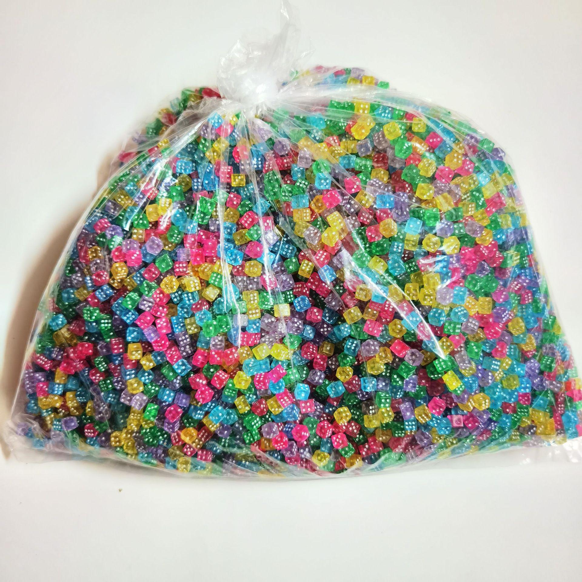 Transparent mixed color (a bag of 10,000 tablets)
