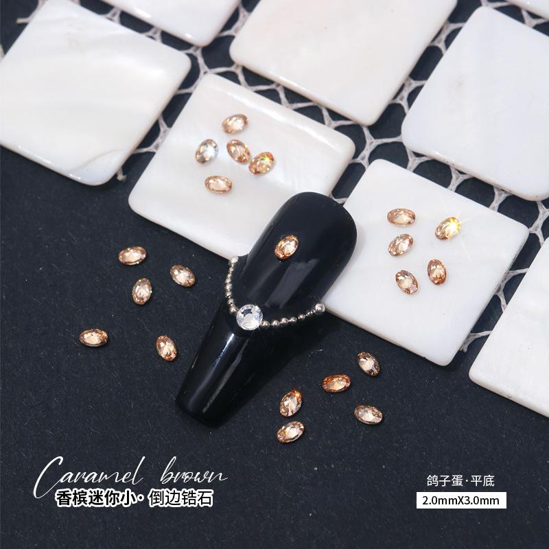 [pigeon egg·fine zirconium]2x3mm single