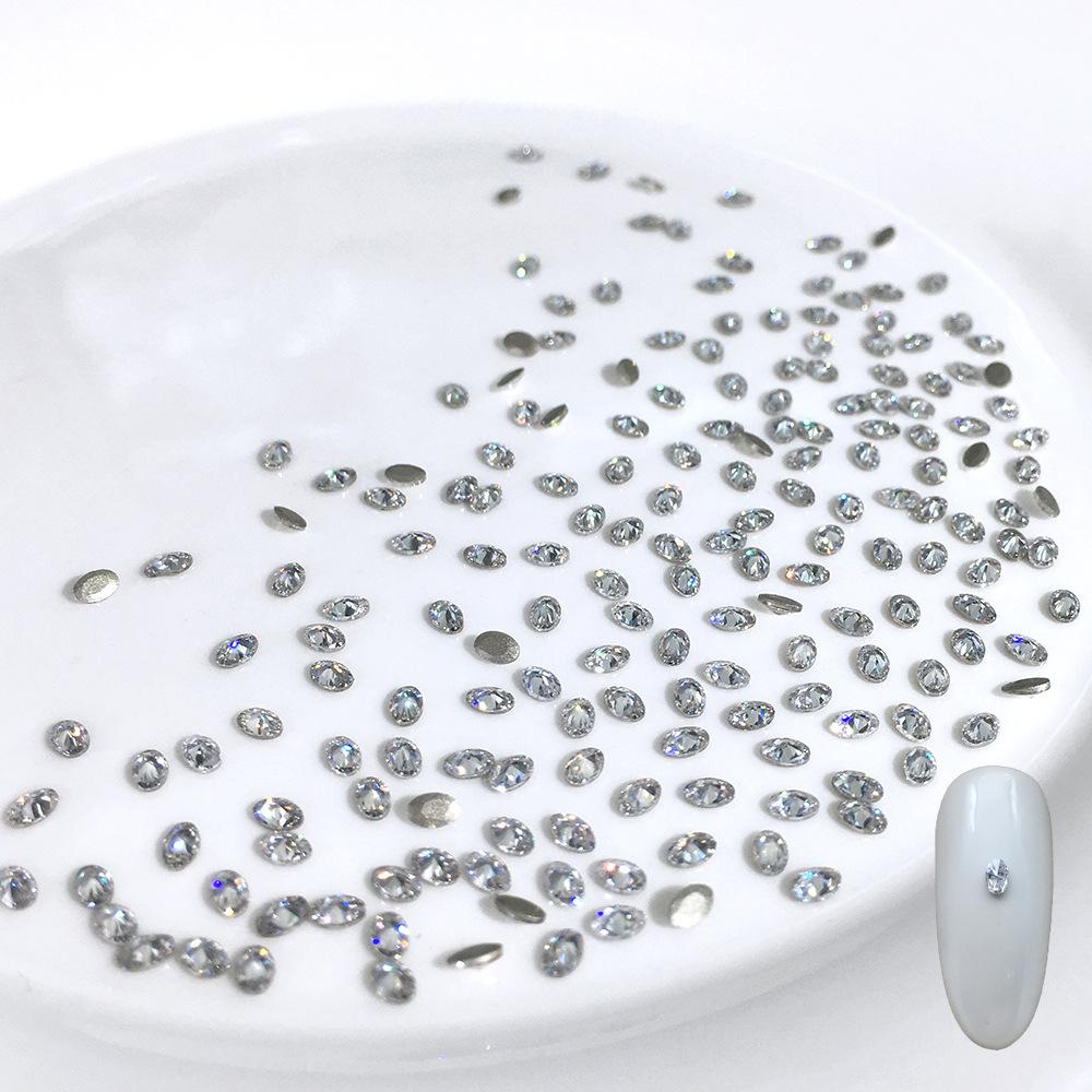 White flat bottom inverted zircon [2*3mm denier]]