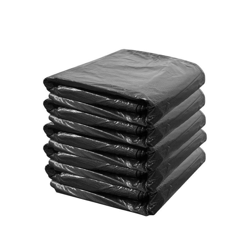 Extra-Large Garbage Bags, Thick Black Plastic Bags for Property Management, Hotels, Sanitation, Extra-Large Kitchen Use, Flat Mouth Type, Extra Thick Plastic Bags thumbnail 5