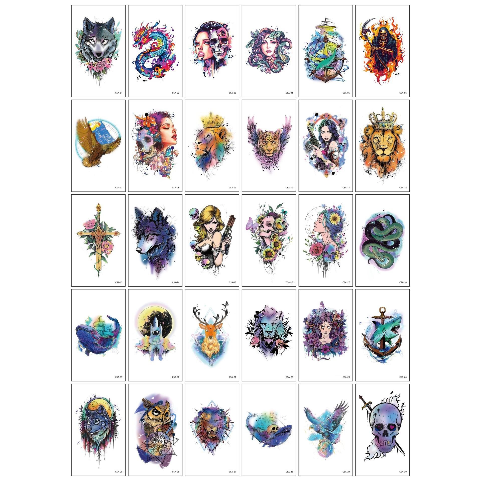 5.7*9.7cm (quantity: 30 for a set) / Tc-csa package set of 30 sheets