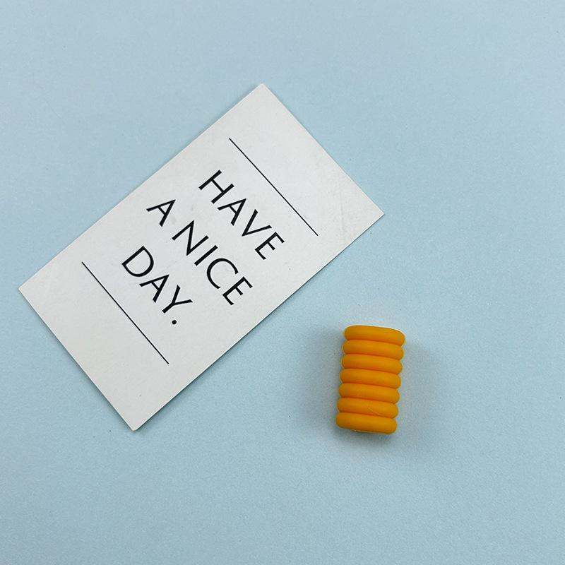 Small rope silicone ferrule accessories 7 multi-color optional imitation silicone ring for all plastic cup rope lanyard thumbnail 4