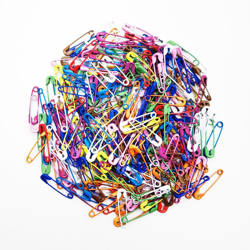 19MM color small pin paint pin iron metal safety pin multi-specification clothes tag pin wholesale