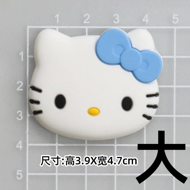 Soft rubber: large blue KT [4*4.5cm]]