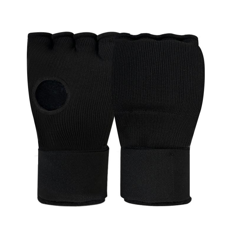 Boxing Gloves Half-Finger Gloves Sanda Fighting Lazy People Quick Hand Wraps Bandage Hand Protection Muay Thai Men and Women