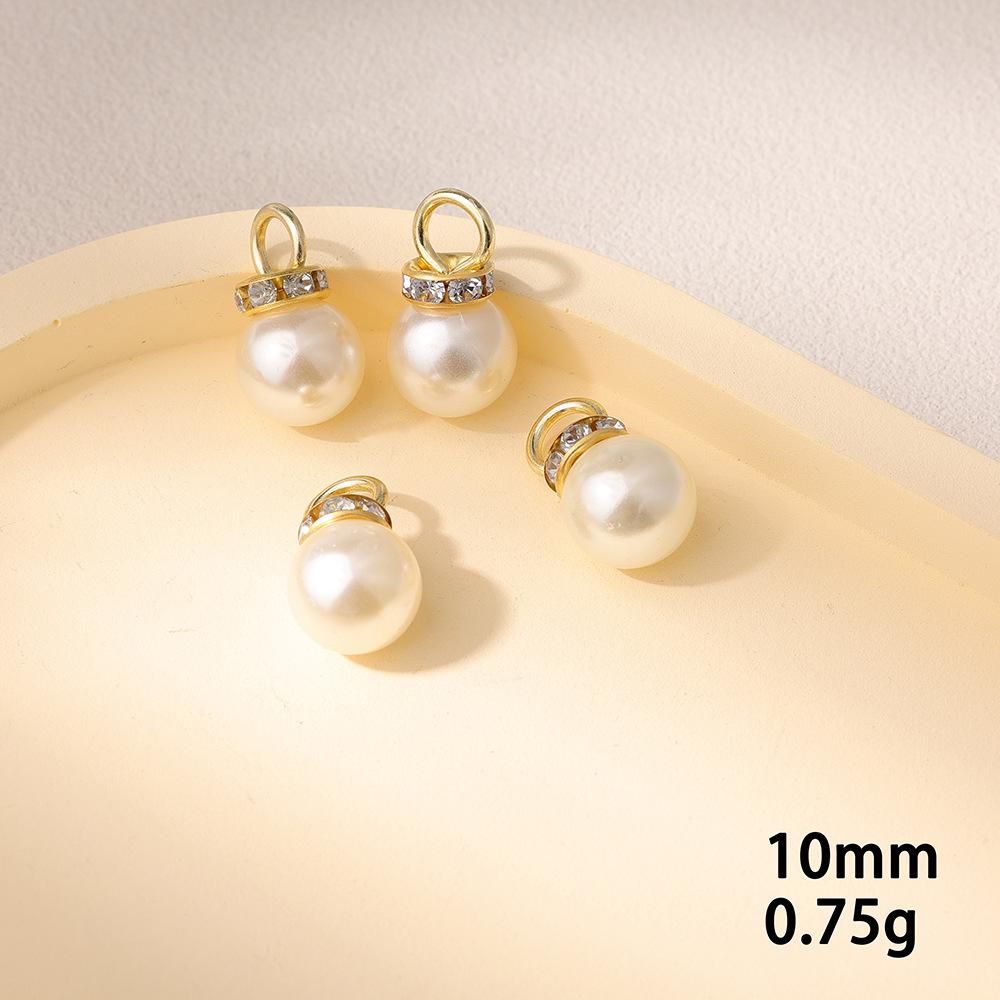 Off-white gold circle / 8mm