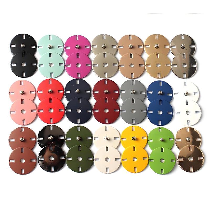 Customized Metal Buttons, Clothing Accessories, Suit Coat Buttons, Invisible Hidden Buttons, Cross Buttons, Colorfulful Mother-In-Law Hand-Sewn Buttons