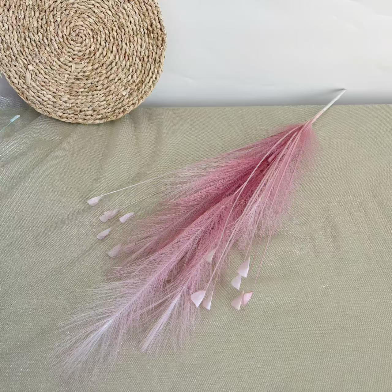 Pink 6 reed grass 20 head peacock grass combination