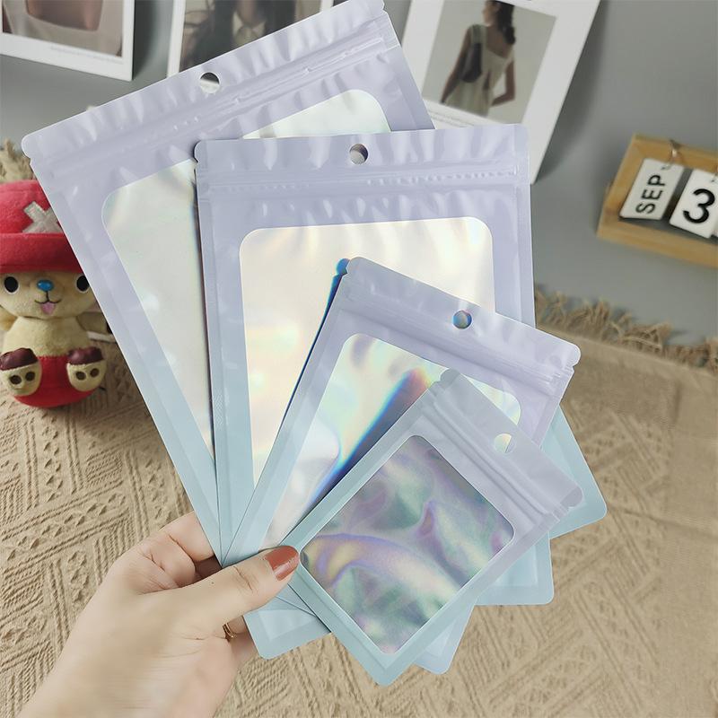 6*10*pink blue gradient*16 silk