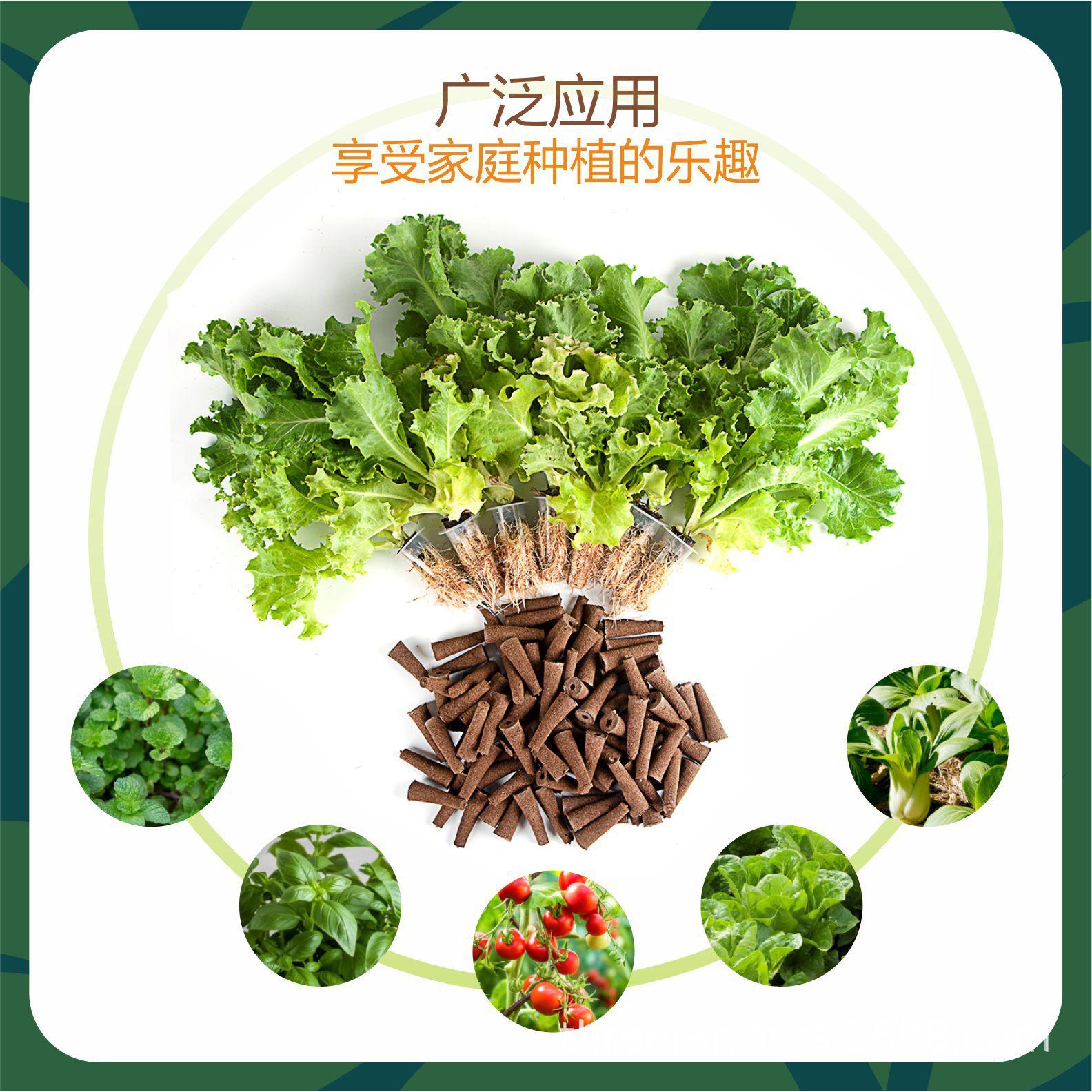 Seedling Substrate Block Seed Starter Bio-carbon Cotton Peat Block Hydroponic Planting Block AeroGarden iDoo thumbnail 2