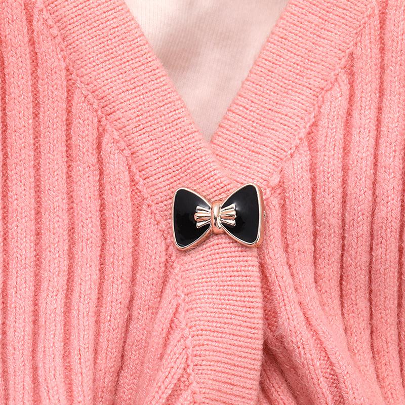 Anti-exposure buckle nail-free detachable clothes sweater shirt cardigan decorative hidden buckle invisible seamless small brooch pin thumbnail 2