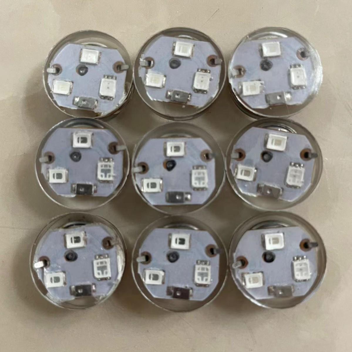 Electronic Vibration Three-Color Flash Digital Accessories Backpack Toy Children's Shoe Light Flash Led Shoe Light