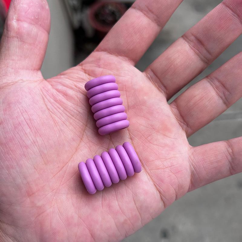 7 sections soft circle purple