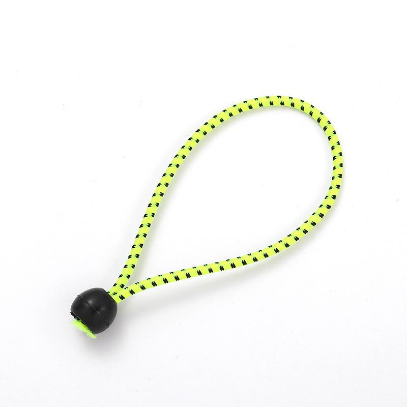 Fluorescent green polka dot small diameter 13