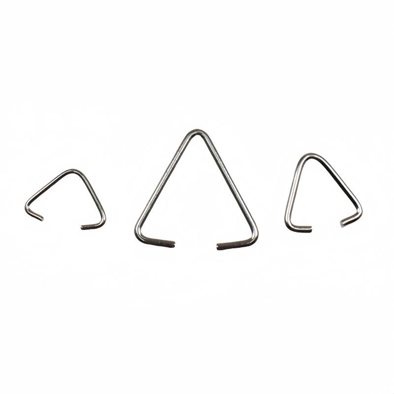 Stainless Steel Triangle Tag Buckle Connection Buckle DIY Accessories Single Ring Open Ring Triangle Buckle Open Hanging Buckle thumbnail 5