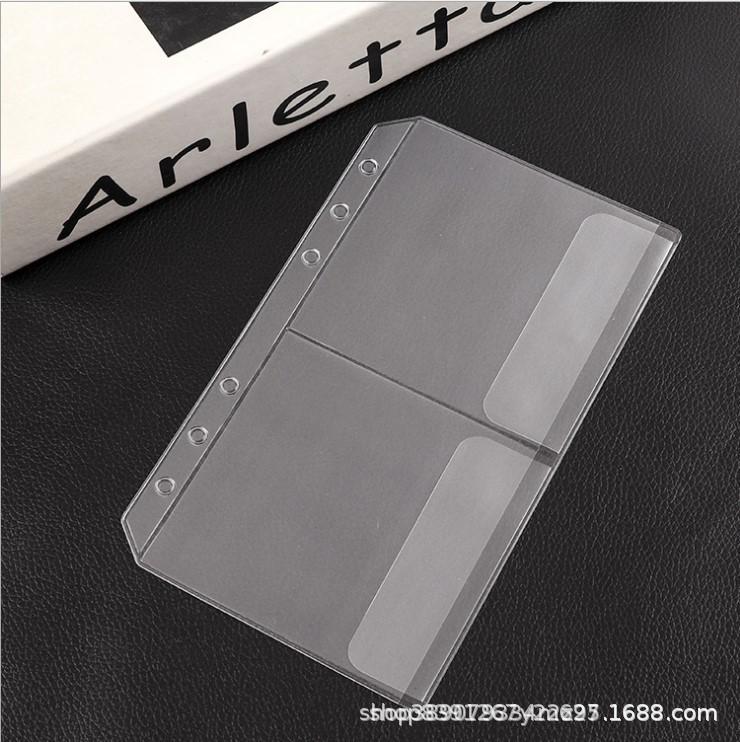 A6 loose leaf double pocket