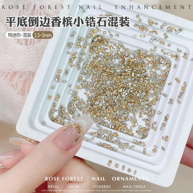 Extra mini mixed zircon single piece