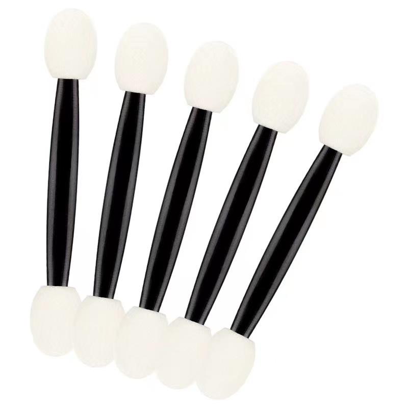 Factory Direct supply double-headed latex cotton eye shadow stick Big Head special makeup eye shadow stick disposable beauty tools