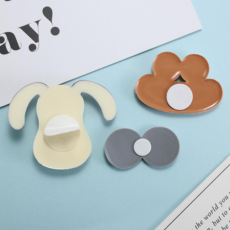 10mm round double-sided paste resin accessories DIY1cm double-sided adhesive 3d thermos cup cartoon paste transparent thumbnail 3