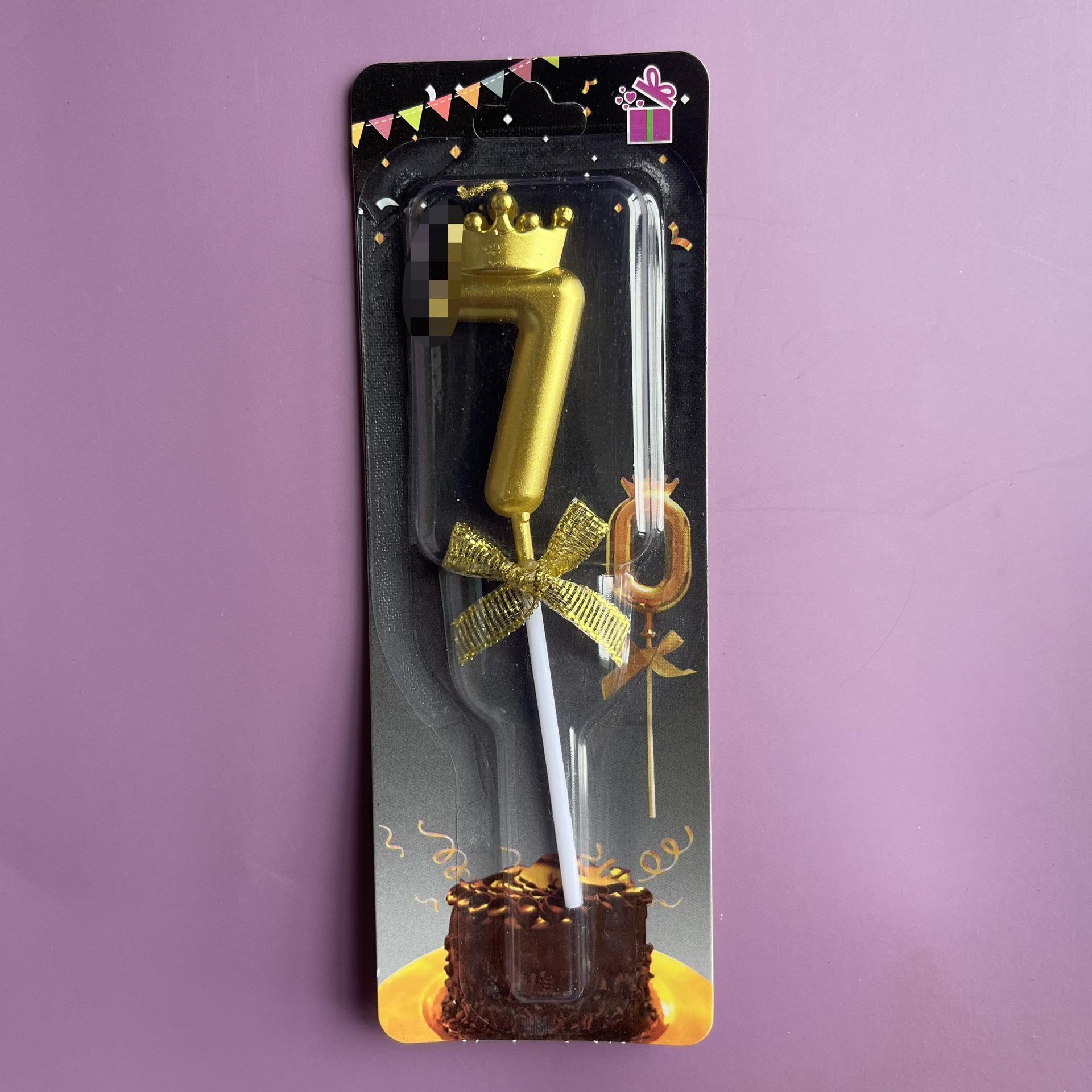 7 / Crown bow ribbon digital suction card