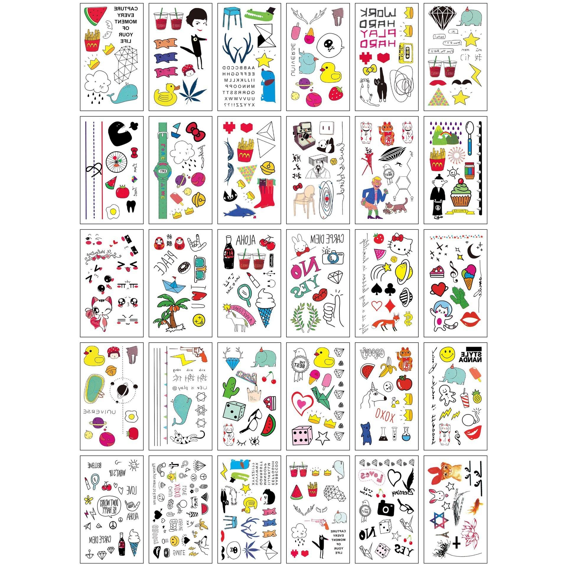 5.7*9.7cm (quantity: 30 for a set) / Tc-l package set of 30 sheets