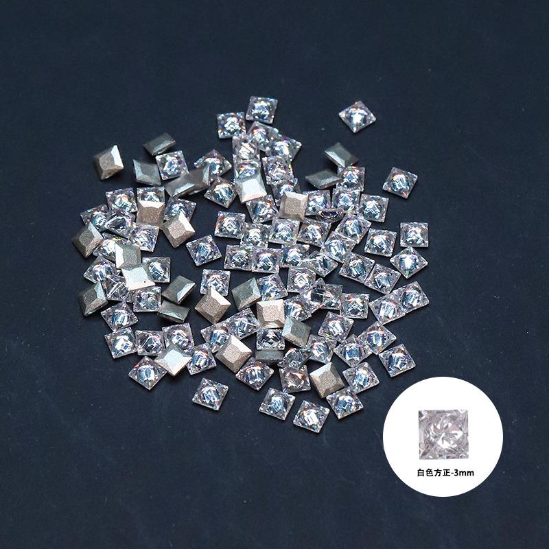 White square 3mm [single]