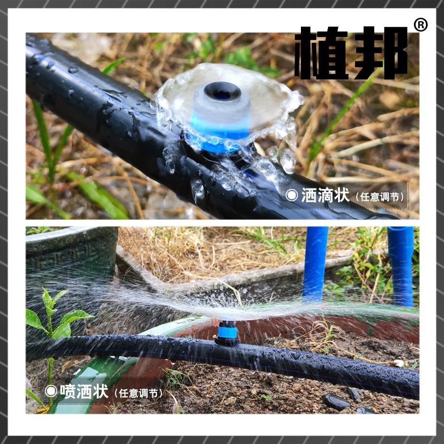 Full round adjustable spring spray nozzle drip head mushroom-shaped agricultural garden fruit tree adjustable nozzle thumbnail 4